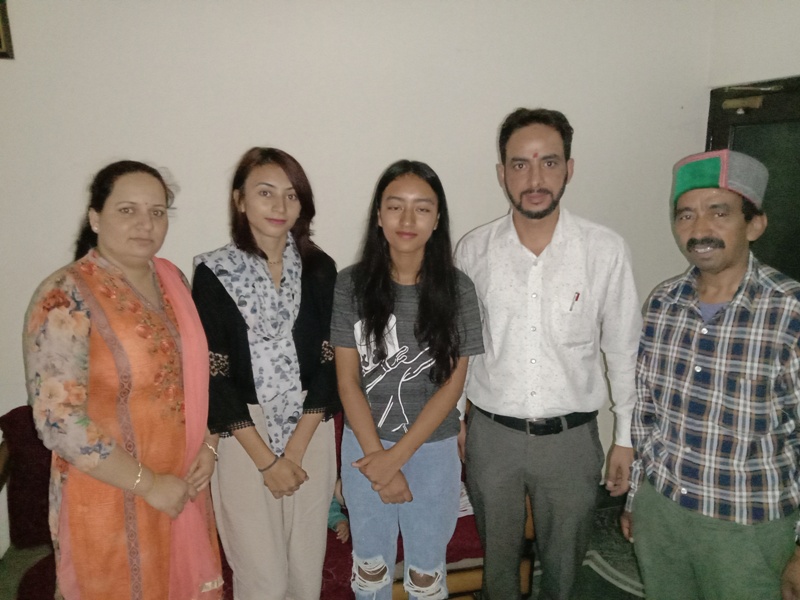 With Akanksha and Parents Scientist1